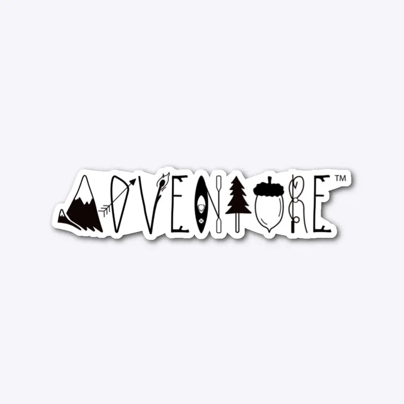 ADVENTURE cut sticker